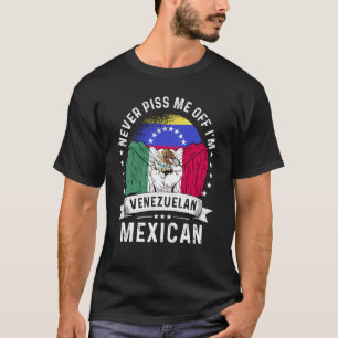 Camiseta Bandera de Venezuela México crece humor orgullo ci