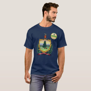 Camiseta Bandera de Vermont