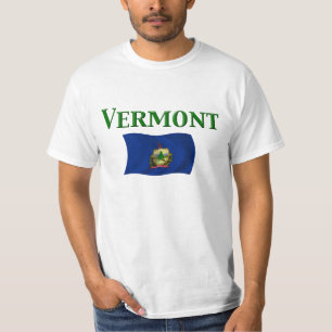 Camiseta Bandera de Vermont