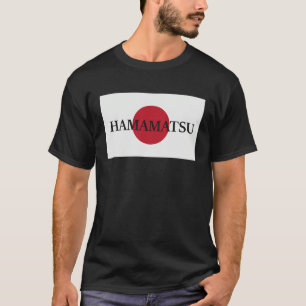 Camiseta Bandera de viaje de Hamamatsu Asia Japón