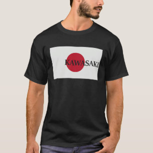 Camiseta Bandera de viaje de Japón Kawasaki Asia