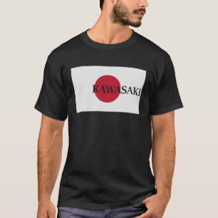 Camiseta Bandera de viaje de Japón Kawasaki Asia