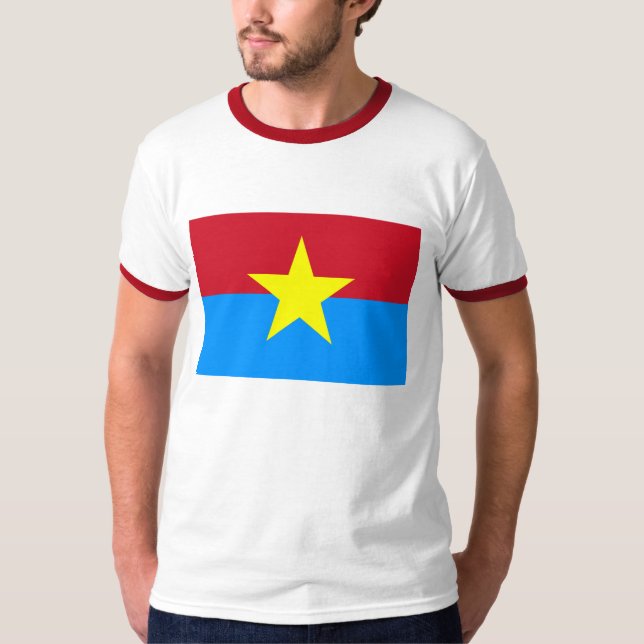 Camiseta Bandera de Viet Cong (Anverso)