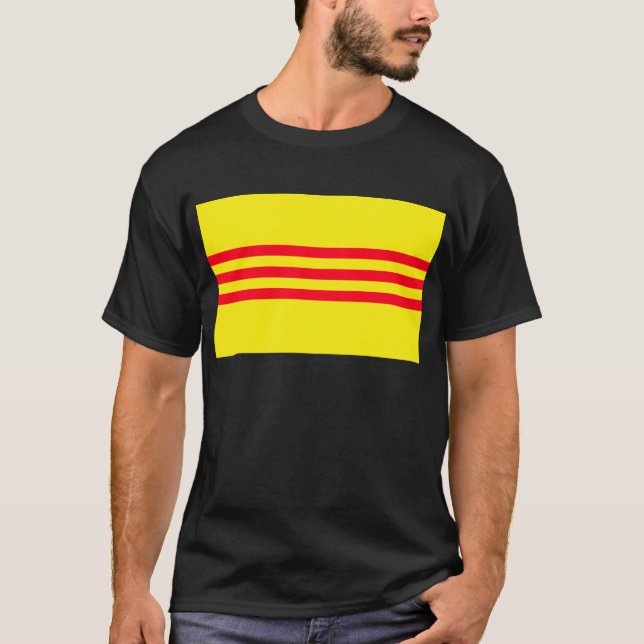 Camiseta Bandera de Vietnam del sur (Anverso)