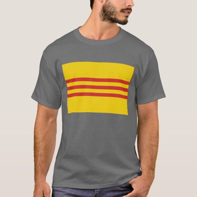 Camiseta Bandera de Vietnam del sur (Anverso)