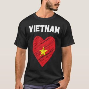 Camiseta Bandera de Vietnam festeja bandera vietnamita de V