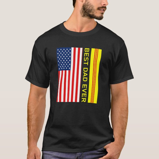 Camiseta Bandera De Vnch Vietnamita Viet Nam Cong Hoa Best  (Anverso)