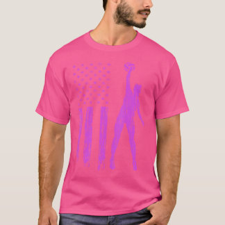 Camiseta Bandera de voleibol americano