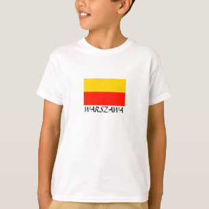 Camiseta Bandera de Warsawf "WARSZAWA"