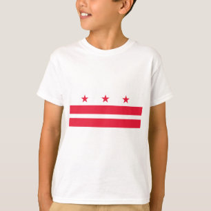 Camiseta Bandera de Washington D.C. (Distrito de Columbia)