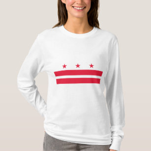 Camiseta Bandera de Washington D.C. (Distrito de Columbia)