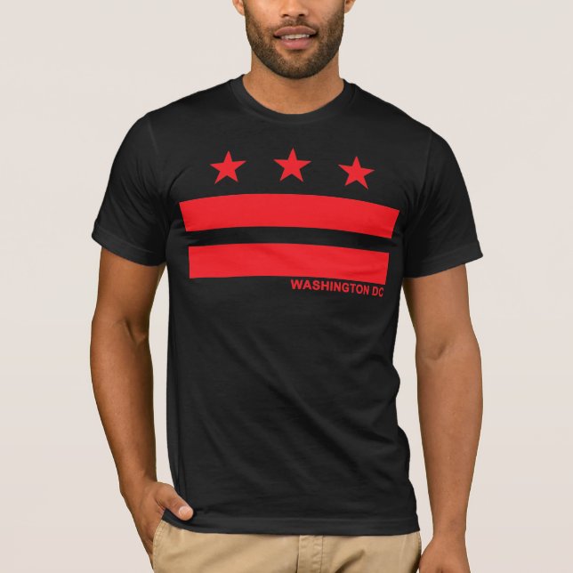Camiseta Bandera de Washington DC (Anverso)