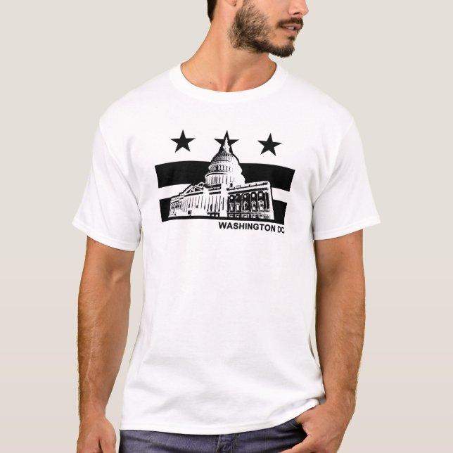 Camiseta Bandera de Washington DC (Anverso)