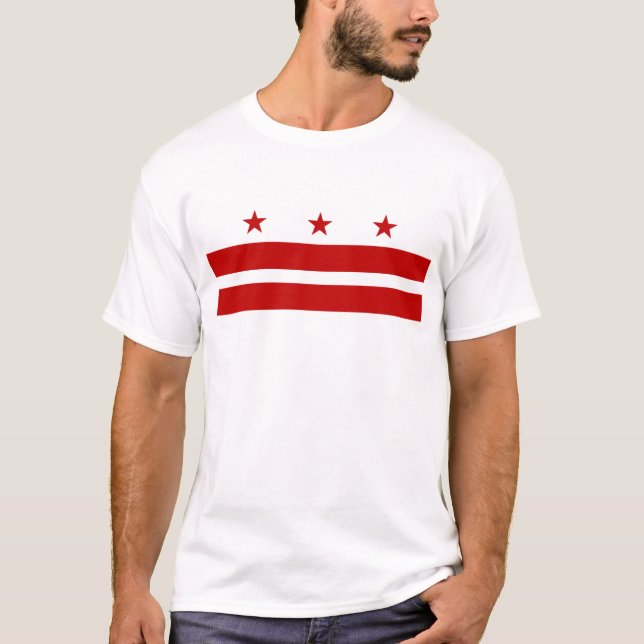 Camiseta Bandera de Washington DC (Anverso)
