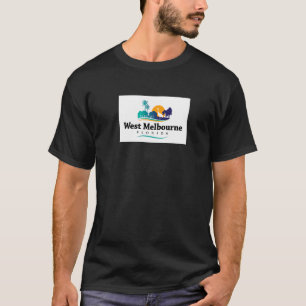 Camiseta Bandera de West Melbourne Florida