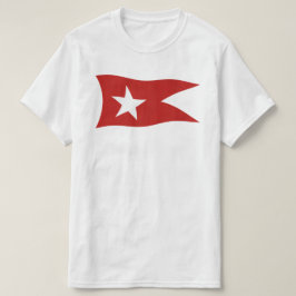 Camiseta Bandera de White Star Line del Titanic con estrell