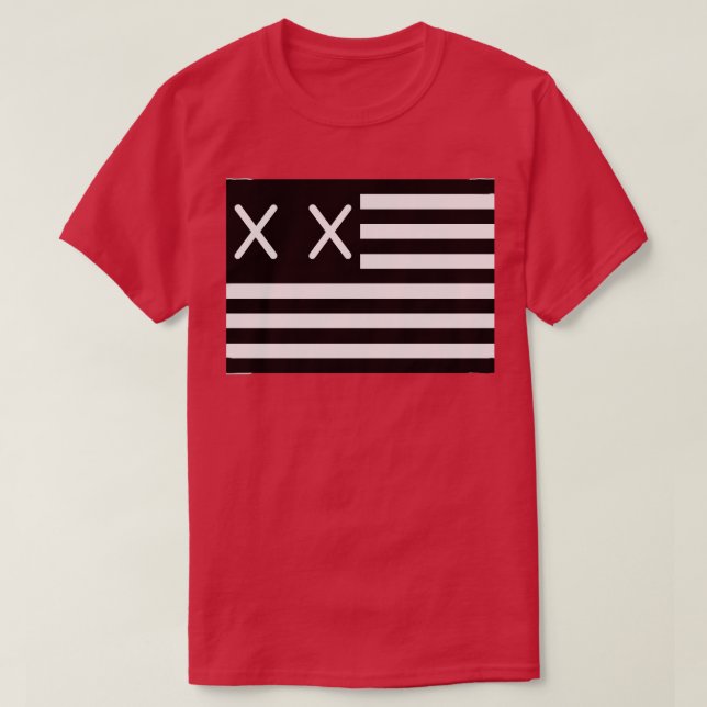 Camiseta bandera de xx (Diseño del anverso)