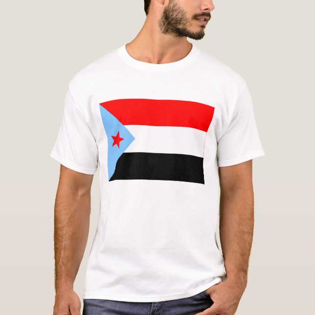 Camiseta Bandera de Yemen del sur (1967-1990) (Anverso)