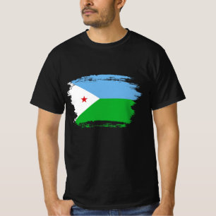 Camiseta Bandera de Yibuti
