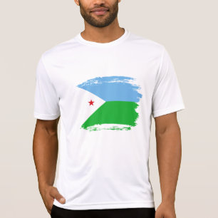 Camiseta Bandera de Yibuti