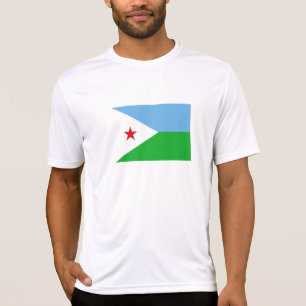Camiseta Bandera de Yibuti
