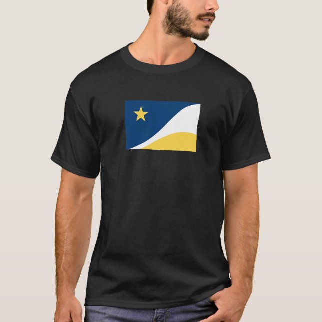 Camiseta Bandera de Yorba Linda California (Anverso)