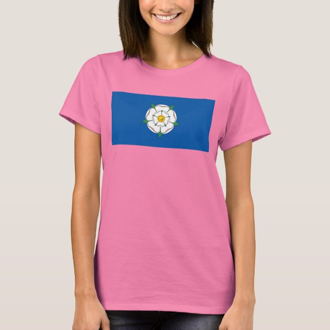 Camiseta Bandera de Yorkshire (Anverso)
