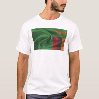 Camiseta Bandera De Zambia