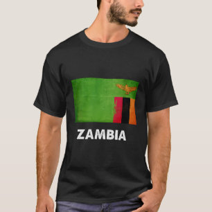 Camiseta Bandera de Zambia
