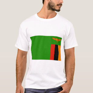 Camiseta Bandera de Zambia