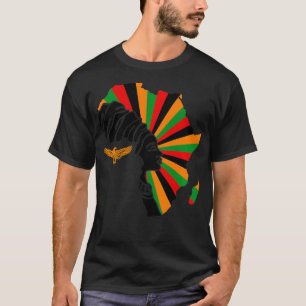 Camiseta Bandera de Zambia África Mapa patrimonio étnico Bl