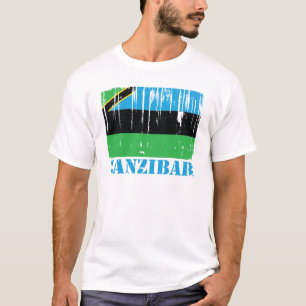 Camiseta Bandera de Zanzíbar