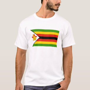 Camiseta Bandera de Zimbabue