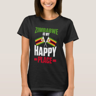 Camiseta Bandera de Zimbabue