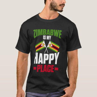 Camiseta Bandera de Zimbabue