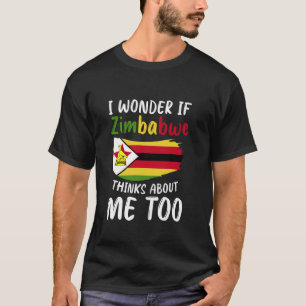 Camiseta Bandera de Zimbabue
