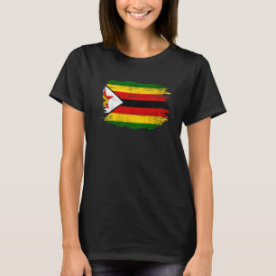 Camiseta Bandera De Zimbabue Antigua Para Zimbabuenses