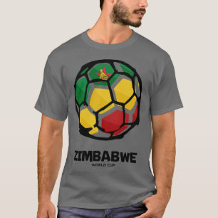 Camiseta Bandera de Zimbabwe