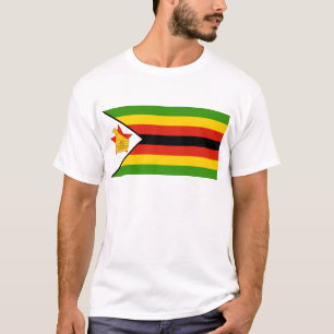Camiseta Bandera de Zimbabwe