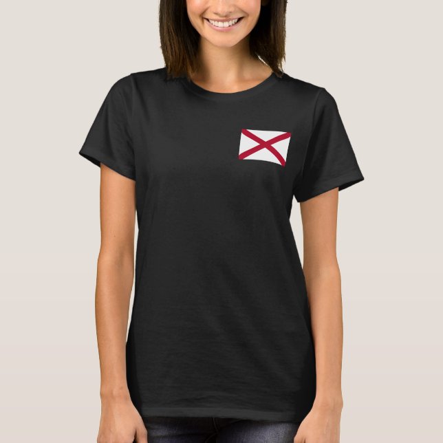 Camiseta Bandera de Zip Jogger de la flota femenina de Alab (Anverso)