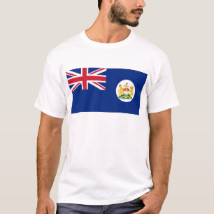 Camiseta Bandera del 英屬香港 de Hong Kong (1959 - 1997