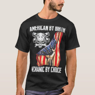 Camiseta Bandera del 4 de julio Americana de nacimiento Mec