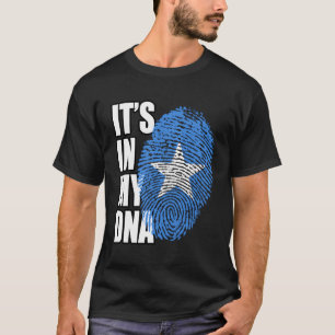 Camiseta Bandera del Adn del patrimonio somalí