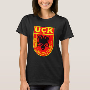 Camiseta Bandera del águila de Albania Balcánico de Kosovo