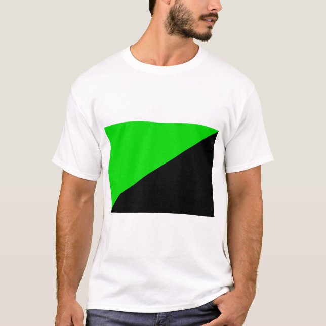 Camiseta Bandera del Anarquismo Verde (Anverso)