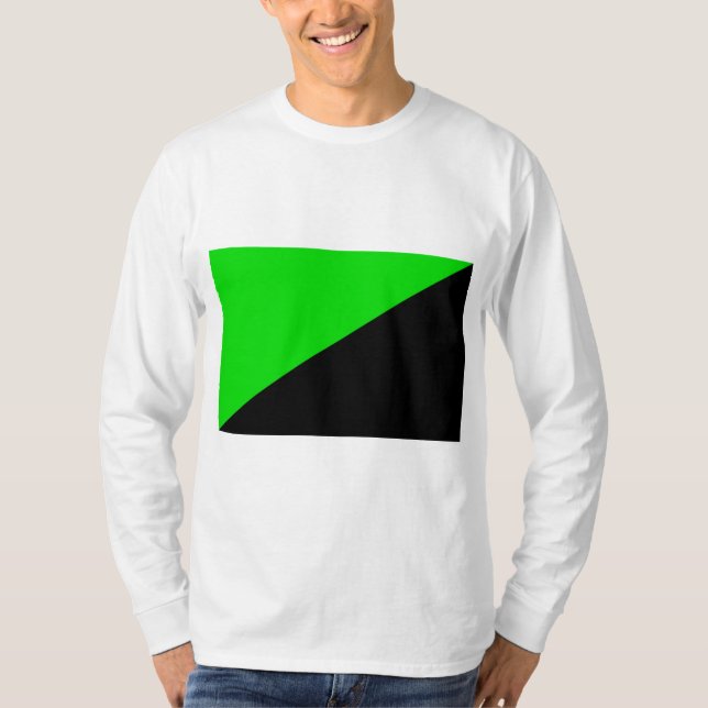 Camiseta Bandera del Anarquismo Verde (Anverso)