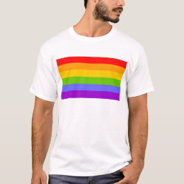 Camiseta Bandera del arco iris