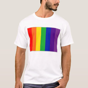 Camiseta Bandera del arco iris
