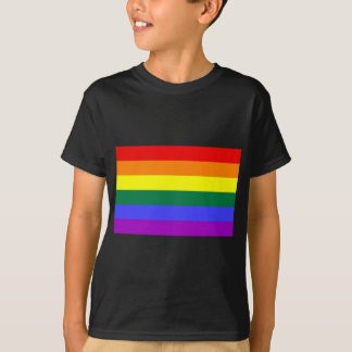 Camiseta Bandera del arco iris de LGBT