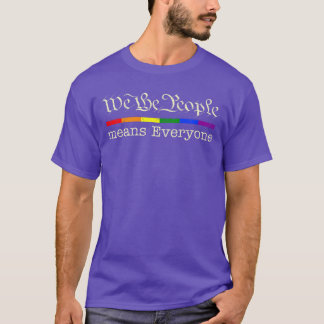 Camiseta Bandera del arcoíris del mes del orgullo LGBT Wehe